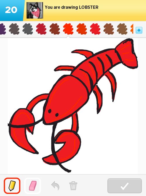500x667 Lobster Drawings - Lobster Drawing