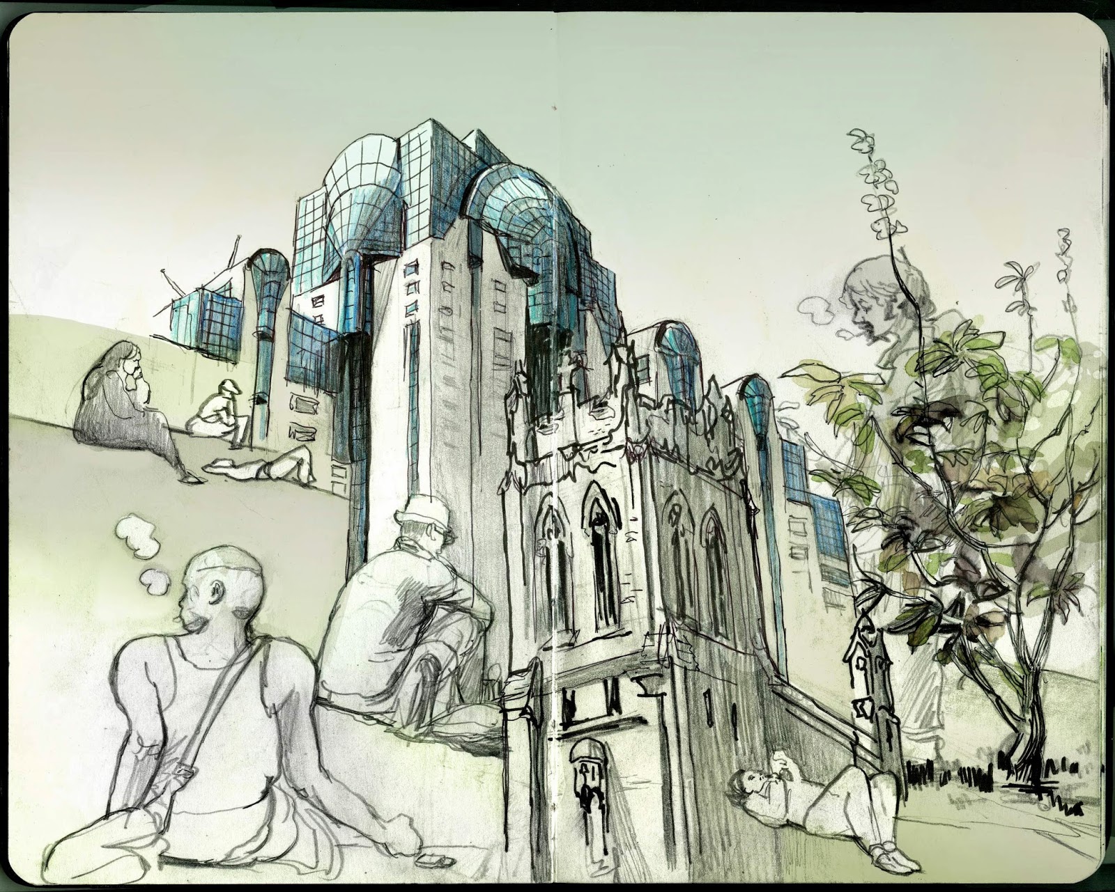 1600x1281 my summer location drawing class - Location Drawing