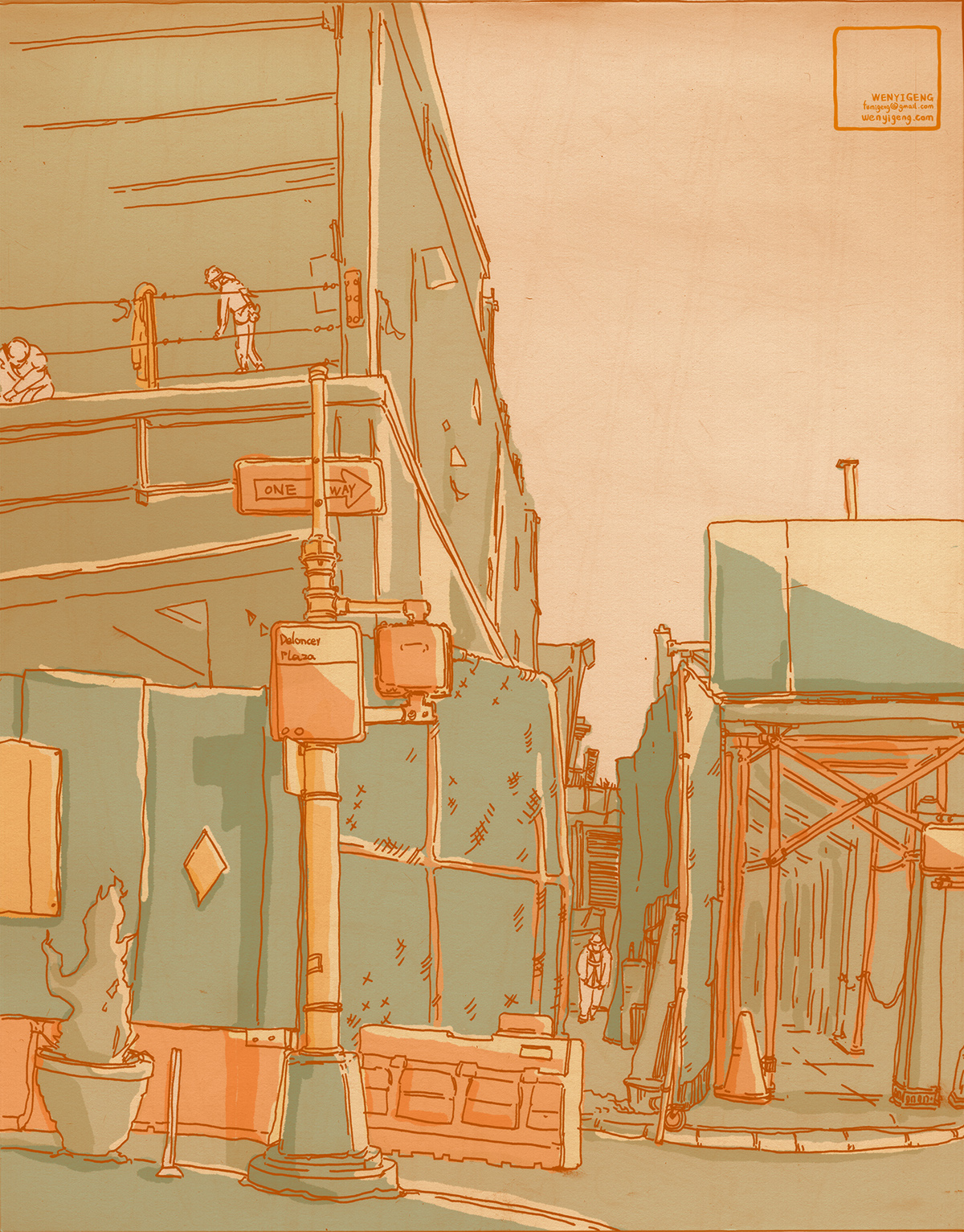 1200x1532 location drawing on behance - Location Drawing