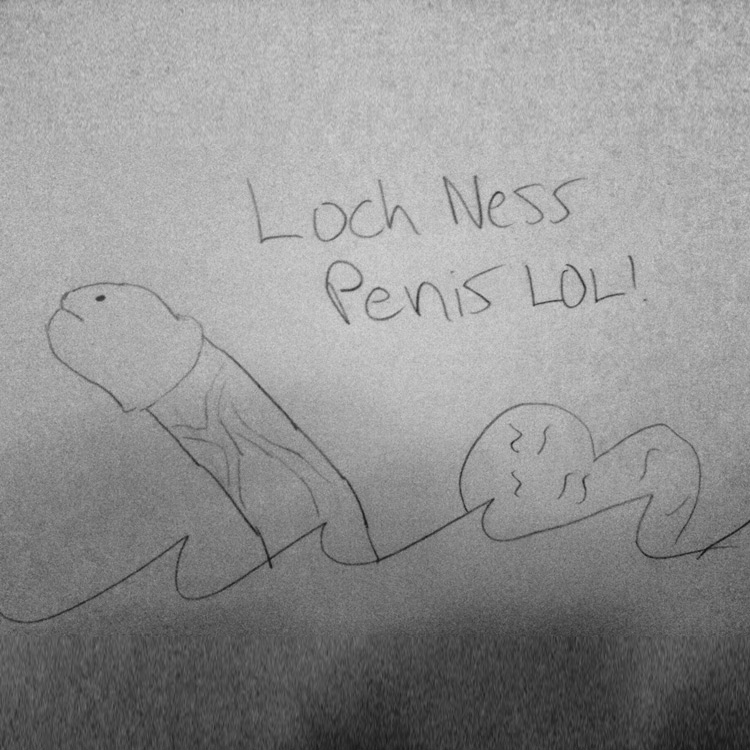 750x750 mythical beast wars the loch ness monster entry - Loch Ness Monster Drawing