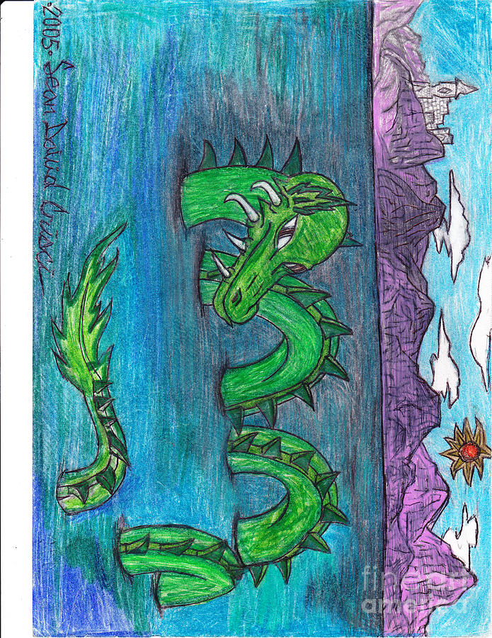 695x900 nessie loch ness monster drawing - Loch Ness Monster Drawing