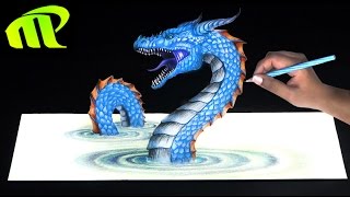 320x180 drawing loch ness monster - Loch Ness Monster Drawing