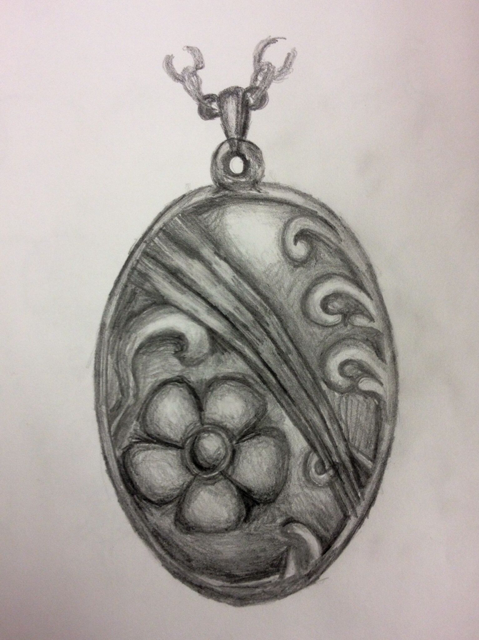 1534x2048 locket sketch originals sketches, watches, pocket watch - Locket Drawing