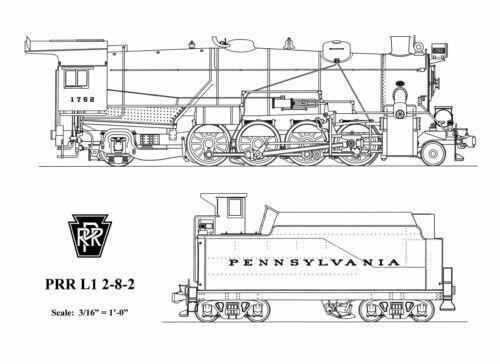 500x364 locomotive drawing ebay - Locomotive Drawing