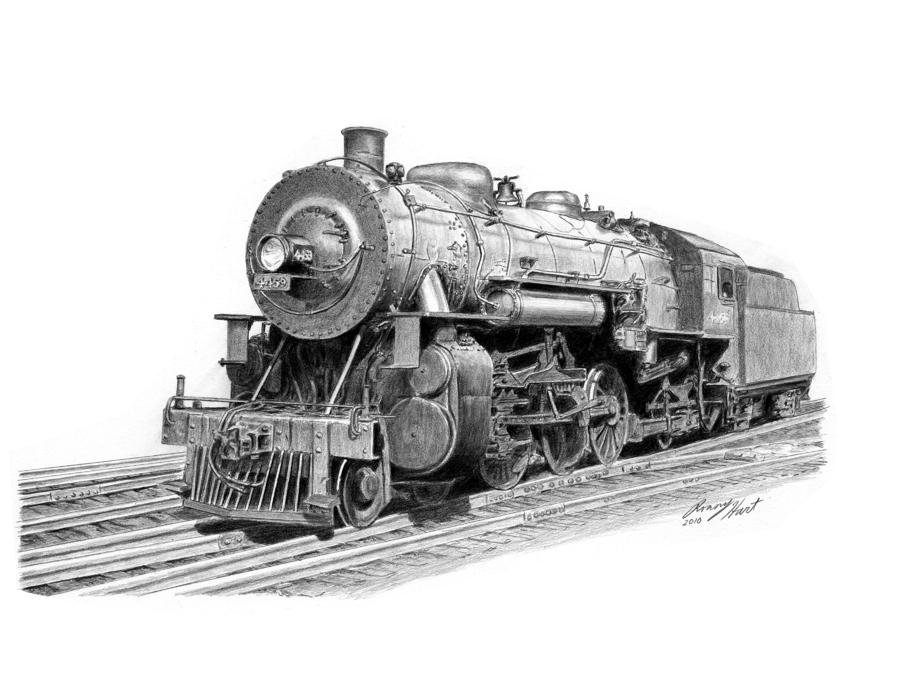 900x675 locomotive drawing - Locomotive Drawing