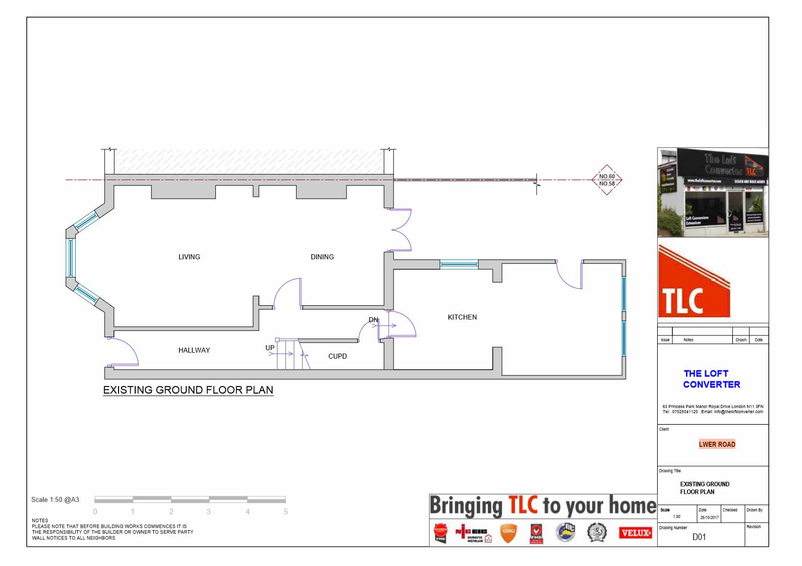 1590x1122 loft conversion building regulations drawings and rear extension - Loft Drawings