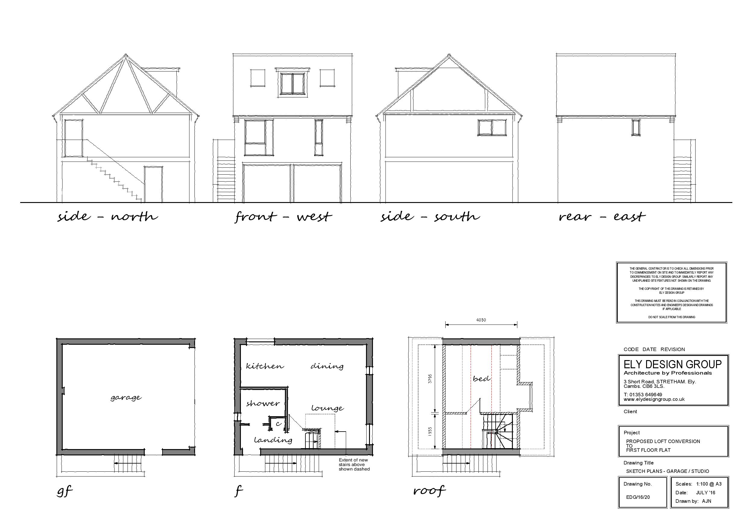 2481x1754 loft conversion drawings - Loft Drawings