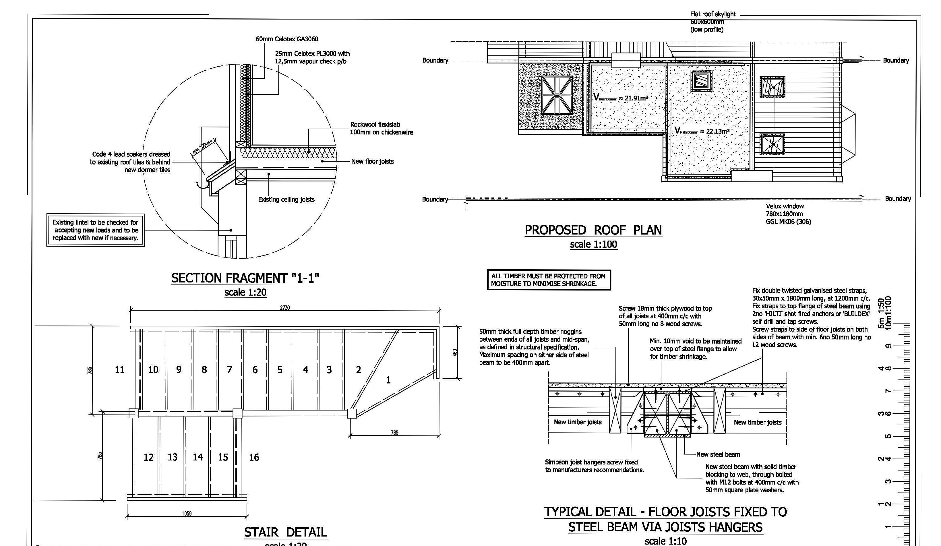 3278x1902 do structure drawings with calculation for loft,extensions - Loft Drawings