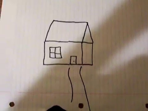 480x360 How To Draw A Log Cabin! - Log Cabin Drawing