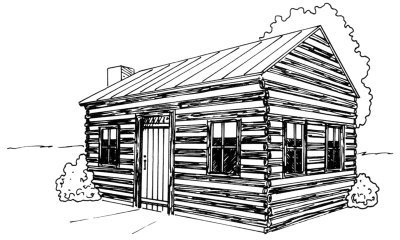 400x240 How To Draw A Log Cabin Howstuffworks - Log Drawing