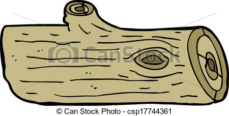 450x228 Cartoon Log - Log Drawing