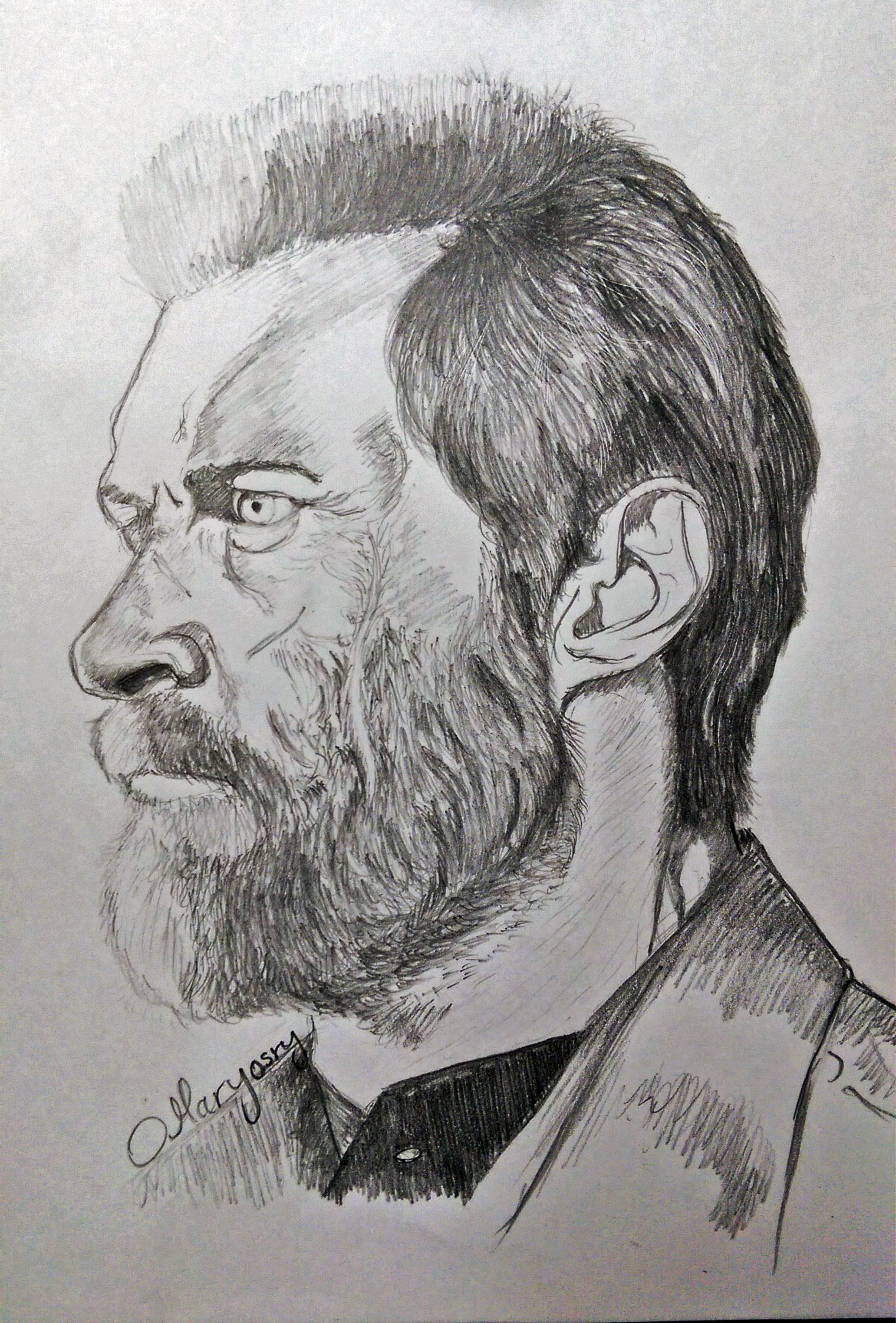 1520x2244 Logan Logan Movie The Wolverine Hugh Jackman Artwork Drawing - Logan Drawing