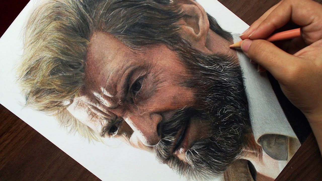 1280x720 Desenhando O Logan Wolverine - Logan Drawing