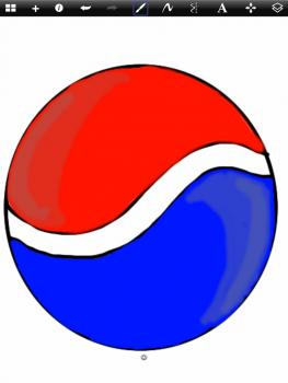 263x350 How To Draw How To Draw The Pepsi Logo - Logo Drawing