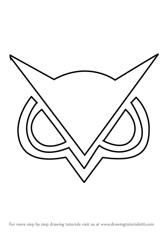 566x800 Learn How To Draw Vanossgaming Logo - Logo Drawing