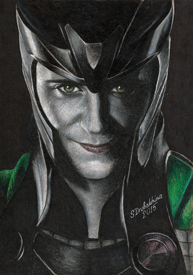 632x900 Loki Drawing - Loki Drawing