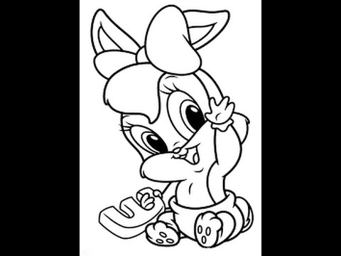 480x360 How To Draw Lola Bunny - Lola Bunny Drawing