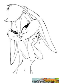 236x333 best lola bunny images bunnies, bunny, hare - Lola Bunny Drawing