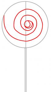 167x302 How To Draw How To Draw A Lollipop - Lollipop Drawing