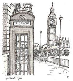 236x263 Best London Drawing Images Drawings, Artist, Draw - London Drawing
