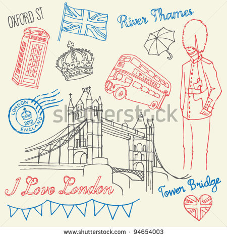 450x470 London Drawing - London Drawing