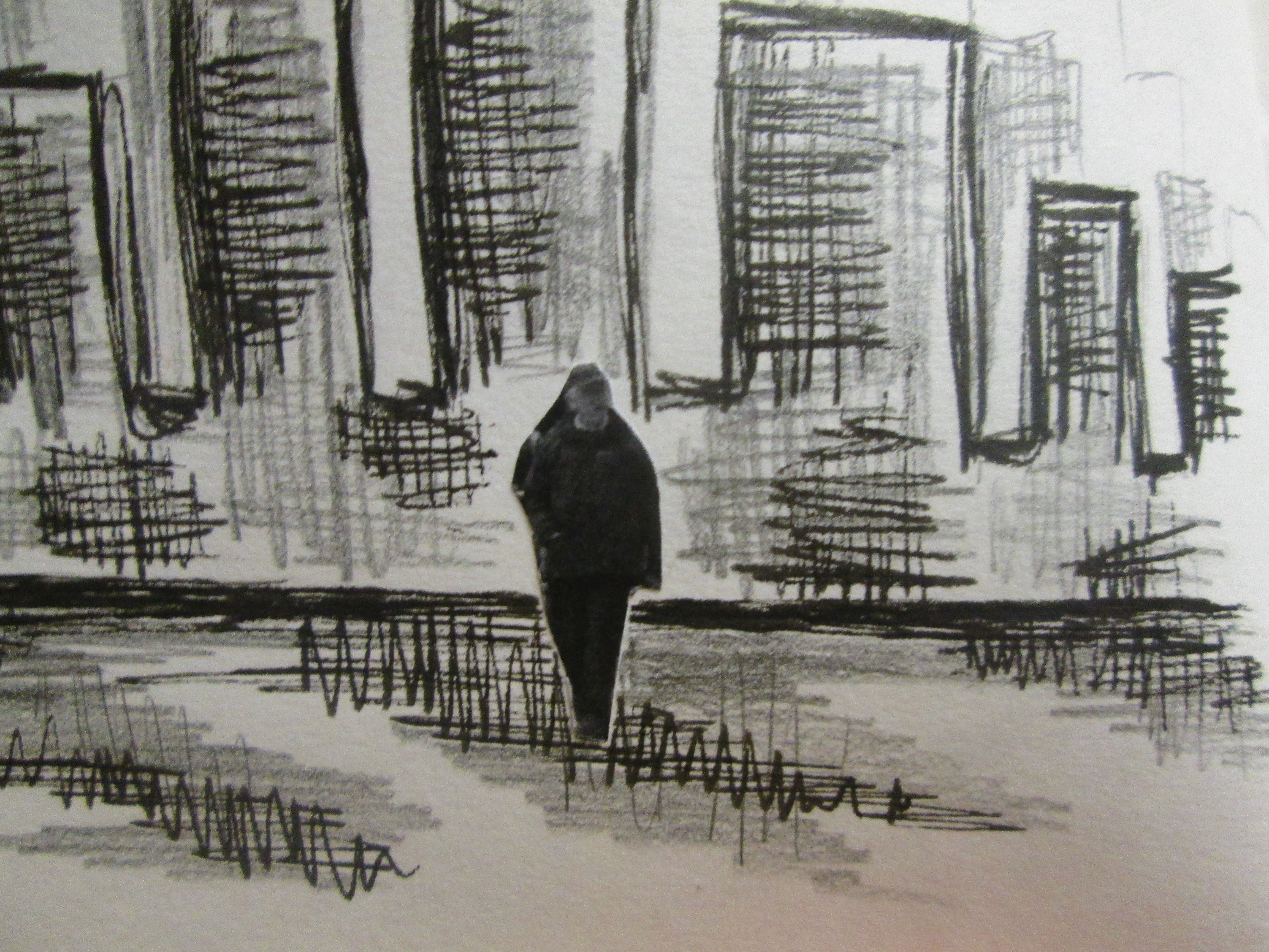 4608x3456 Drawing Gemmaschiebefineart - Loneliness Drawing