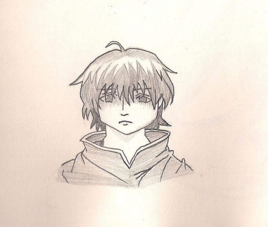 900x764 lonely boy drawing - Lonely Boy Drawing