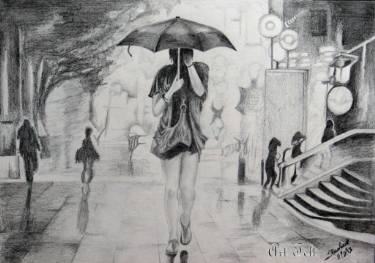 375x263 lonely night drawing - Lonely Drawing