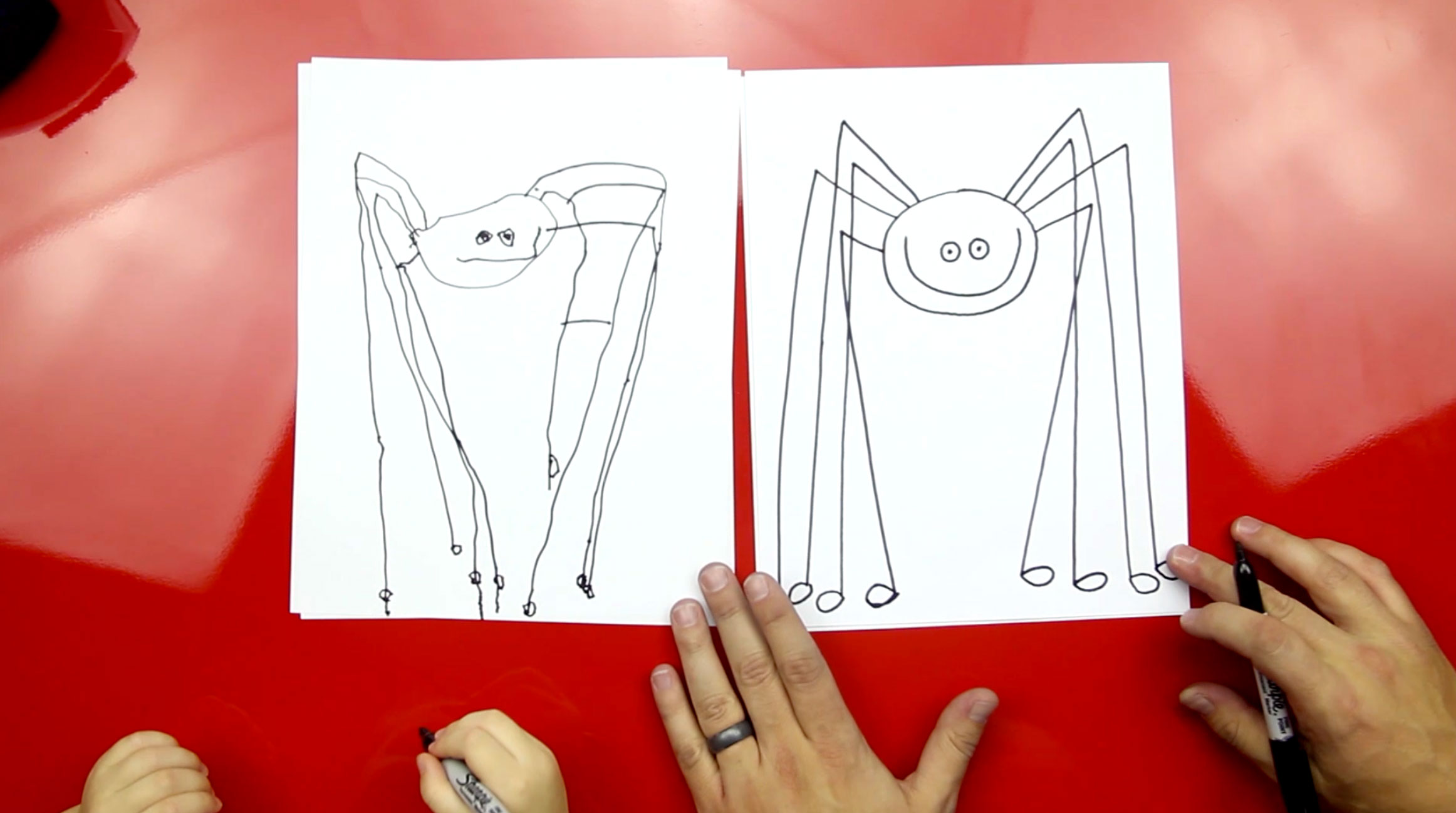2324x1298 how to draw a daddy long legs - Long Drawing