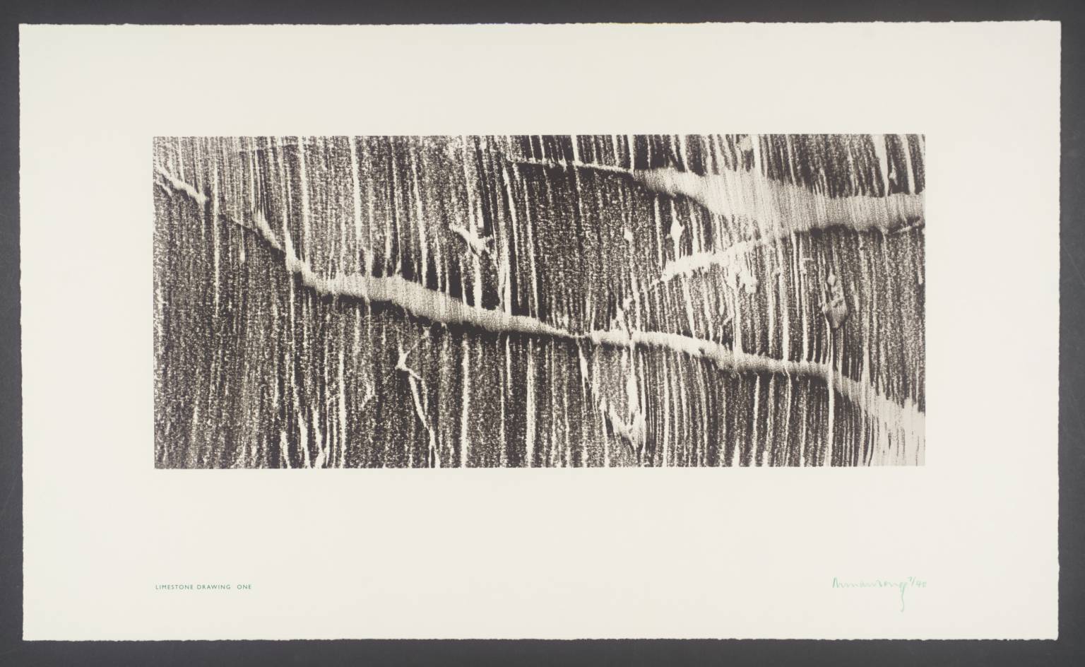 1536x944 Limestone Drawing One', Richard Long, Tate - Long Drawing