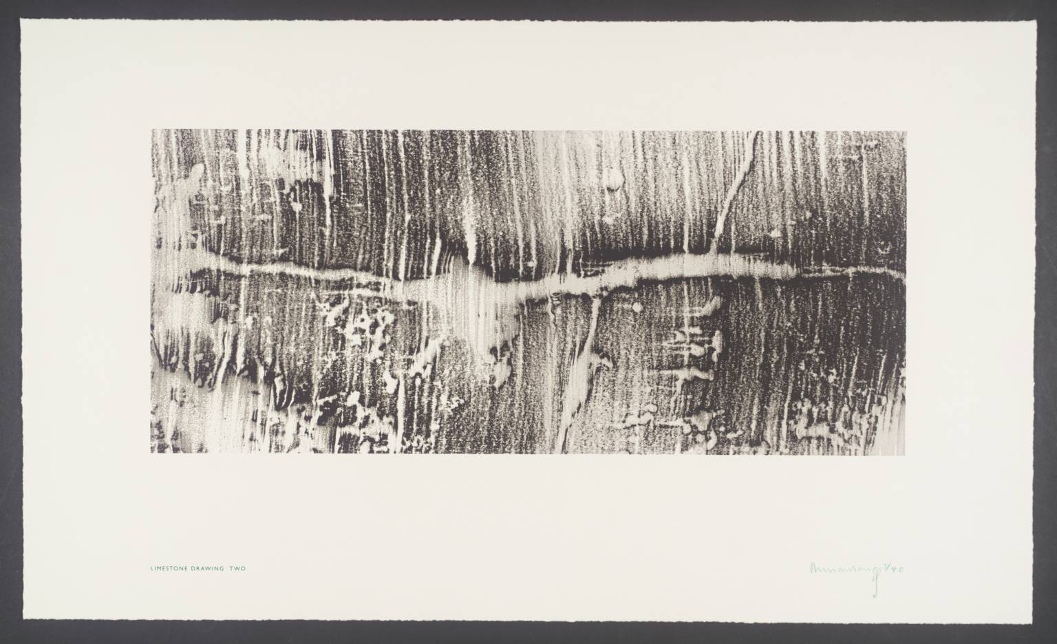 1536x936 Limestone Drawing Two', Richard Long, Tate - Long Drawing