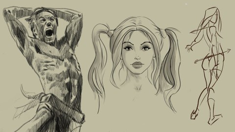 480x270 anatomy for figure drawing mastering the human figure udemy - Long Drawing