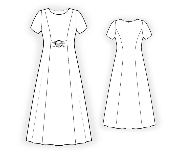 700x600 Long Dress - Long Dress Drawing