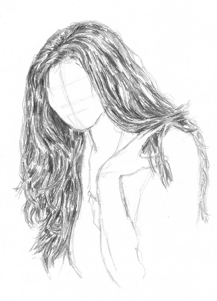 723x1000 The Time Lapse Video That Will Get Your Next Hair Drawing Flowing - Long Hair Drawing