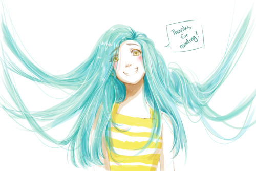500x334 How To Draw Hair Tumblr - Long Hair Drawing