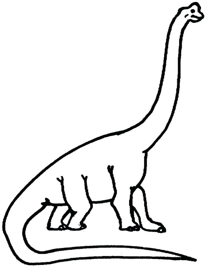 Long Neck Dinosaur Drawing at Explore collection