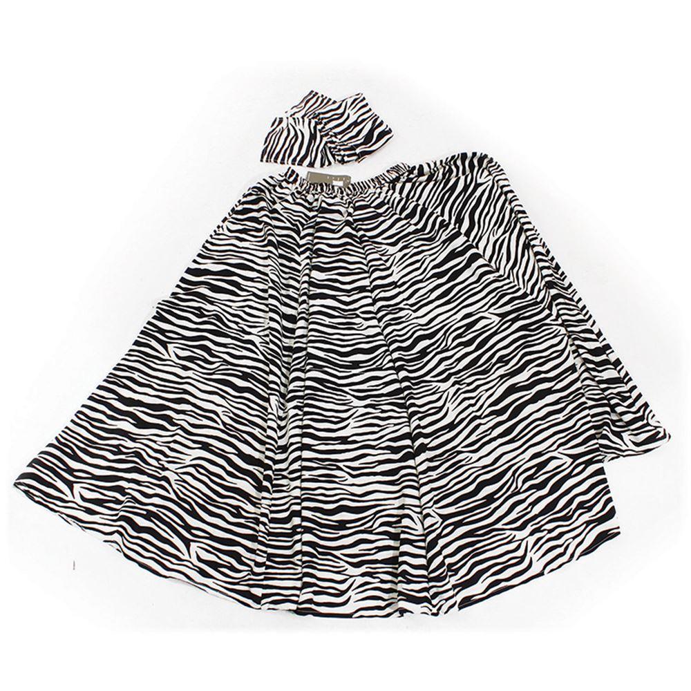 1000x1000 zebra stripe long skirt head wrap utopia africa designs - Long Skirt Drawing