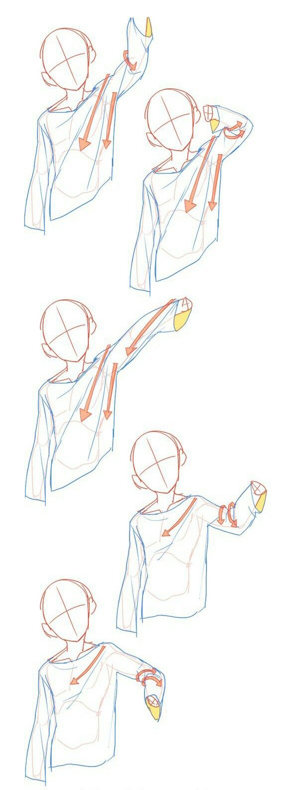 564x1584 Long Sleeve Shirts Illustration Reference In Drawings - Long Sleeve Drawing