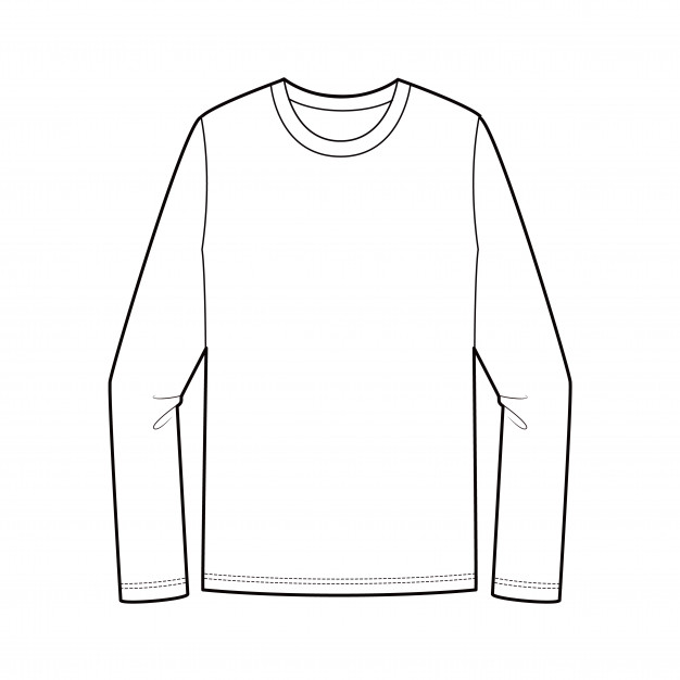 Long Sleeve Drawing at PaintingValley.com | Explore collection of Long ...