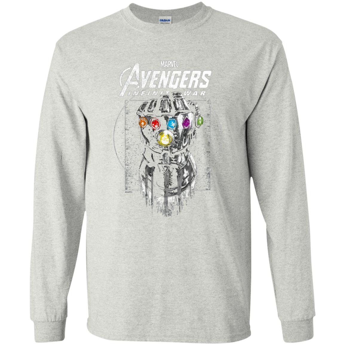 1155x1155 marvel infinity war geo gauntlet drawing long sleeve t shirt - Long Sleeve T Shirt Drawing