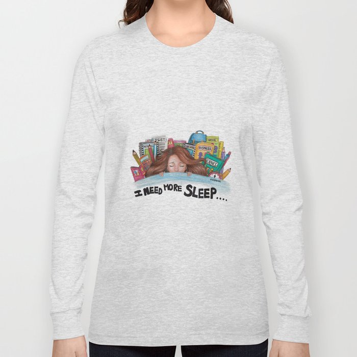 700x700 Quote - Long Sleeve T Shirt Drawing