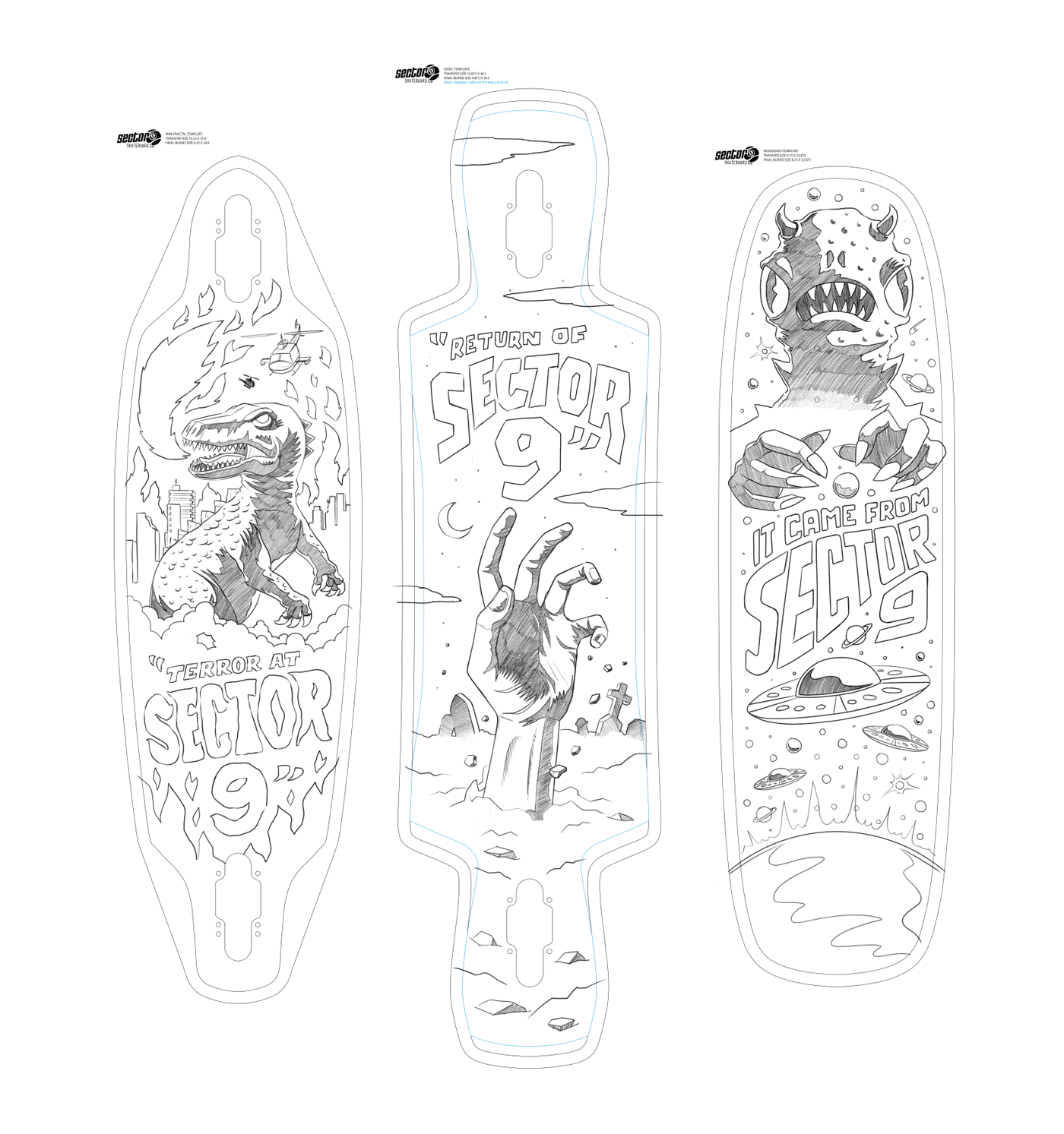 1400x1493 Longboard Drawing Abstract For Free Download - Longboard Drawing