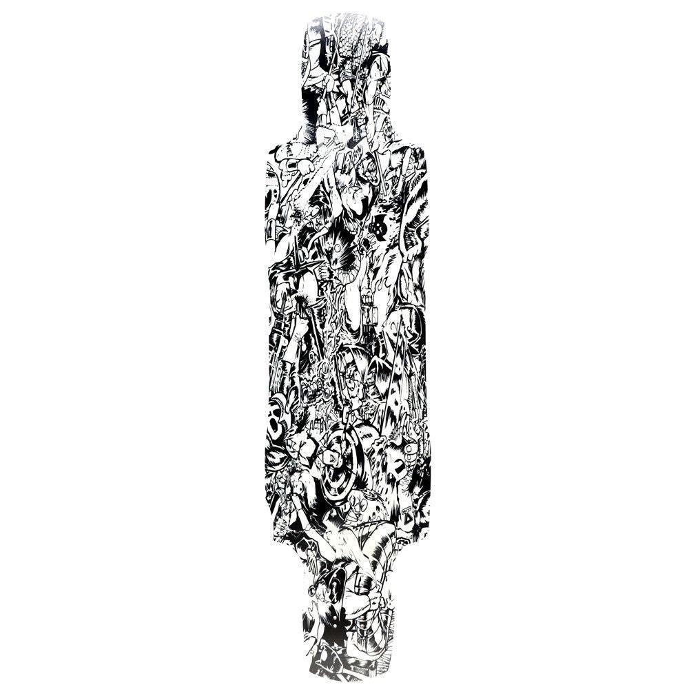 1000x1000 rayne longboards rival cartoon longboard, firm - Longboard Drawing