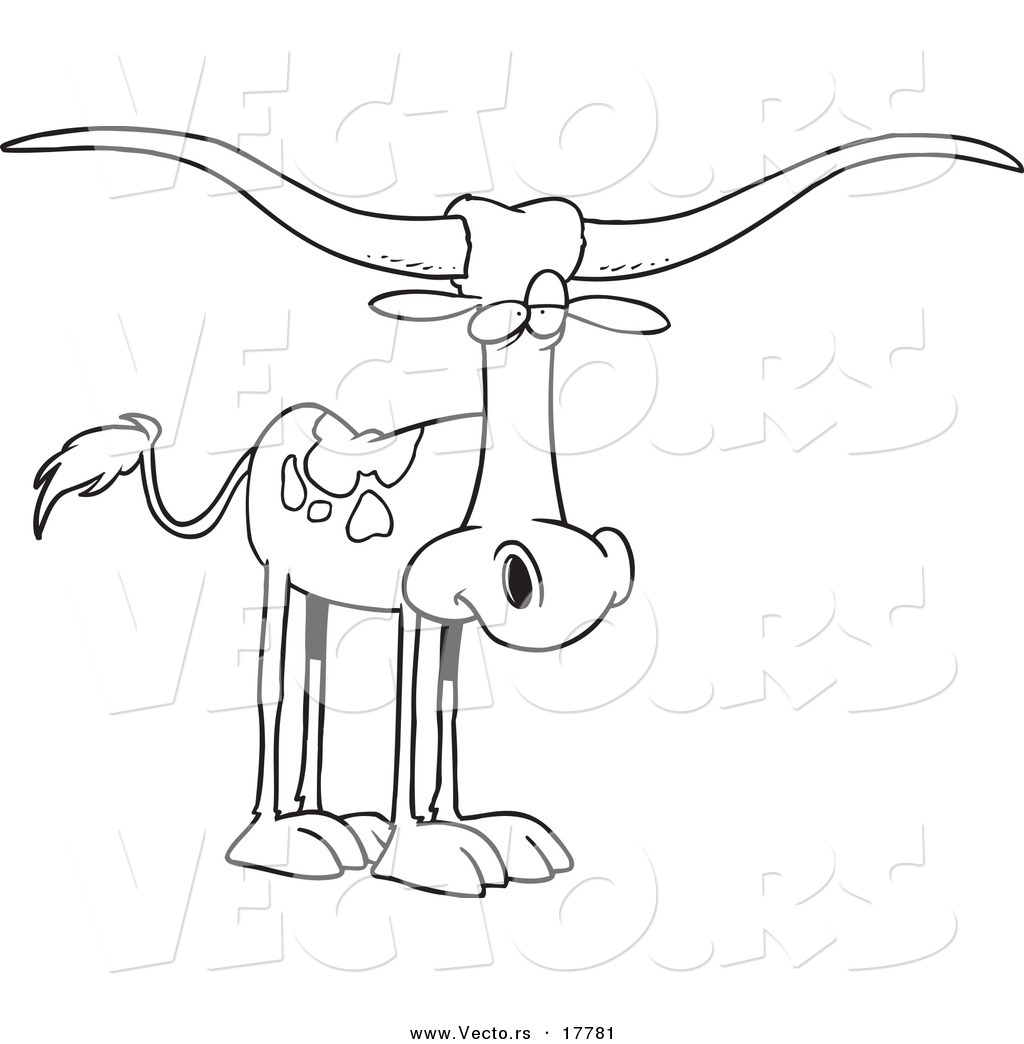 1024x1044 longhorn cartoon transparent png clipart free download - Longhorn Cattle Drawings