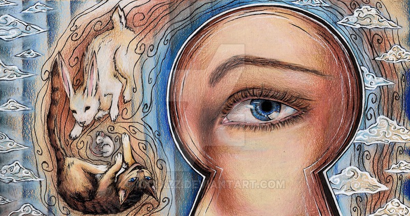 800x423 Through The Keyhole - Looking Through A Keyhole Drawing