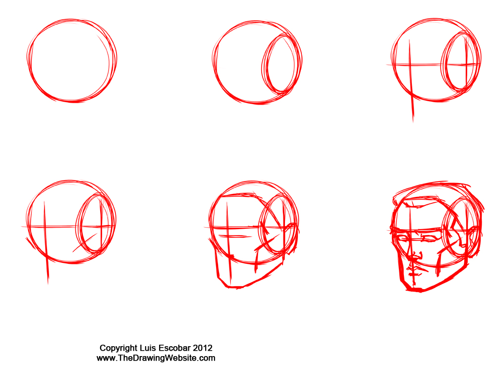 Способы рисовать. Лумис голова. Голова человека рисунок. Метод Лумиса голова. Построение головы человека метод Эндрю Лумиса.