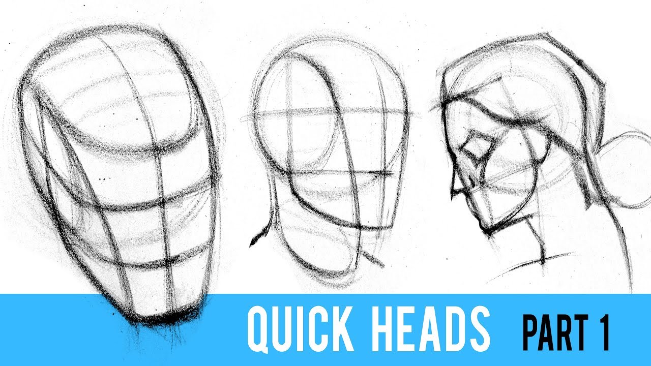 1280x720 quickly draw heads with the loomis method - Loomis Head Drawing