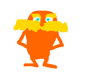 300x250 the lorax drawing - Lorax Drawing