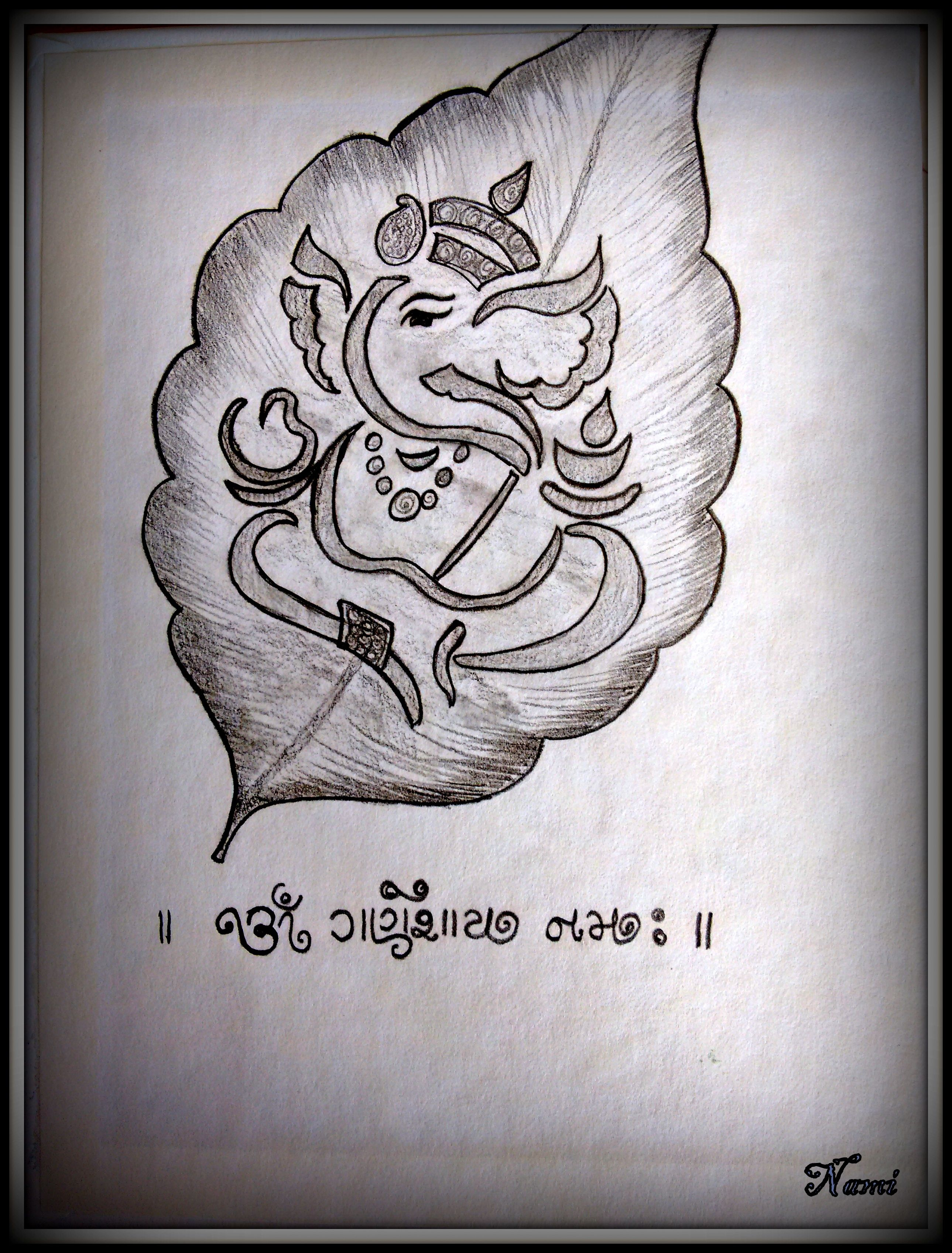 Lord Ganesha Drawing Images at Explore collection