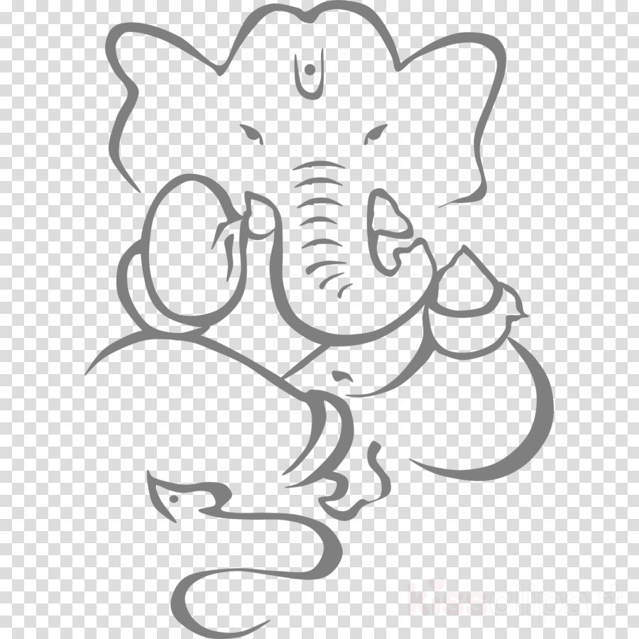 900x900 download lord ganesha drawing clipart ganesha drawing sketch - Lord Ganesha Drawing Images